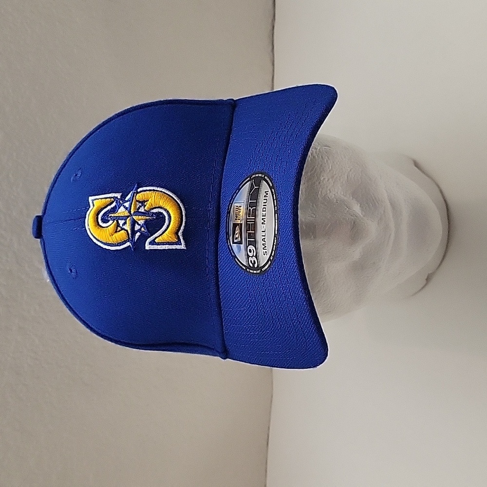 Men's New Era MLB 39THIRTY Flex Fit Cap Seattle Mariners Blue  Small-Medium